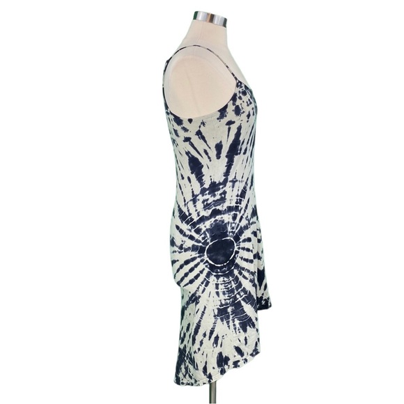 dELiAs Black and Gray Tie Dye Boho Cotton Sun Dress - Picture 4 of 13